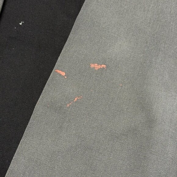 Dickies Jacket Mens XL Black.Gray Full Zip Shop Mechanic Quilted Lined Canvas - Picture 9 of 16